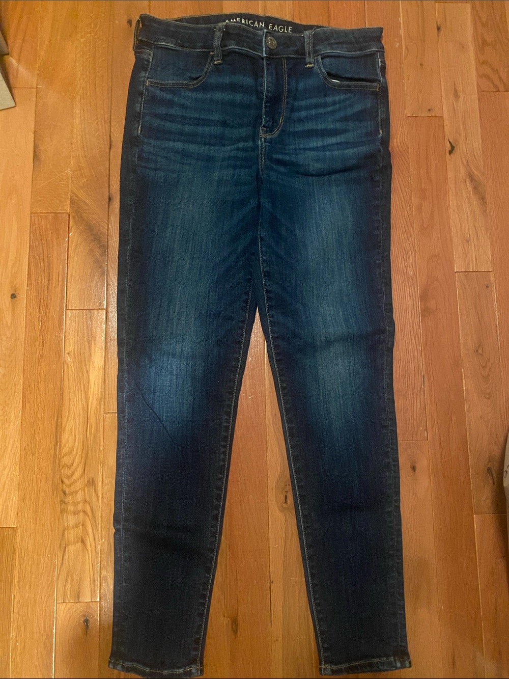 American Eagle Outfitters Women’s Dark Indigo Skinny Jeans